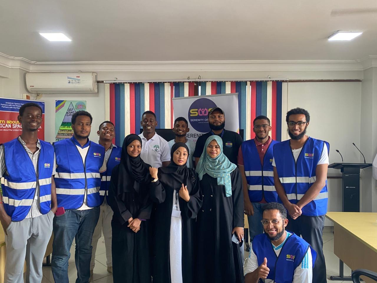 Serenity of Soul team members facilitating a community mental health workshop